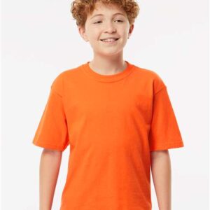 M&O Youth Gold Soft Touch T-Shirt - 4850