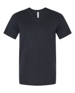 BELLA + CANVAS Unisex Heather CVC V-Neck Tee