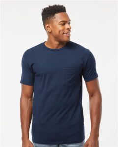 Tultex Unisex Heavyweight Jersey Pocket T-Shirt - 293