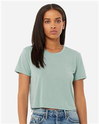 BELLA + CANVAS Women’s Flowy Crop Tee - 8882